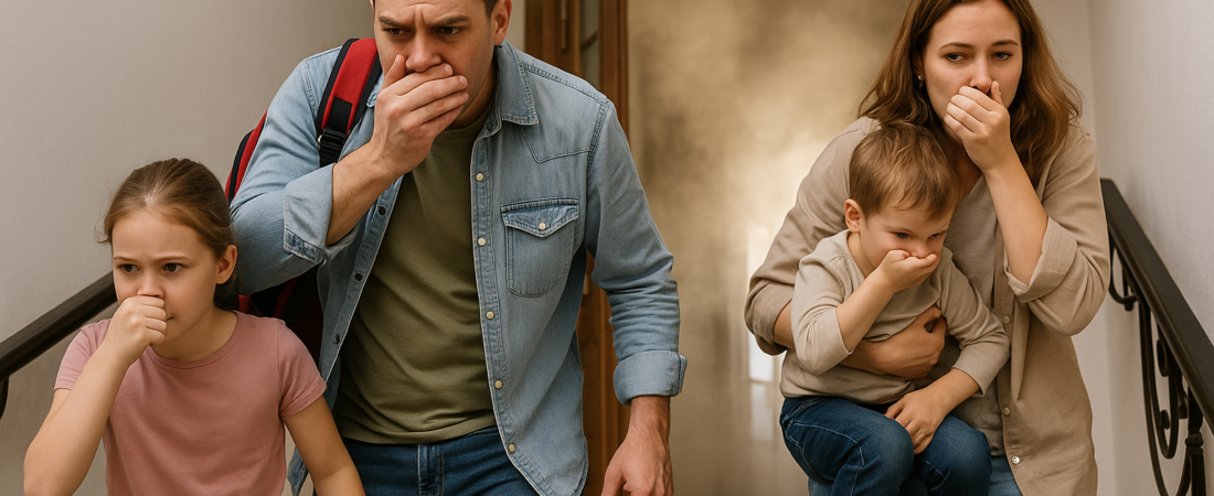 Entraînement à évacuer en famille en 5 exercices simples